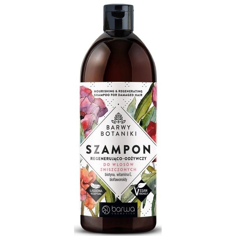 Barwa Botaniki Regenerating Shampoo for Damaged Hair