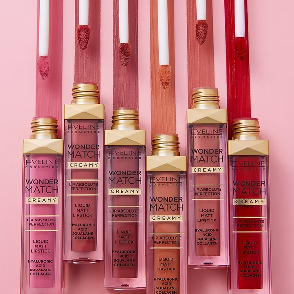 Eveline Wonder Match Matte Liquid Lipstick No. 05 Sweet Nude 6.8ml