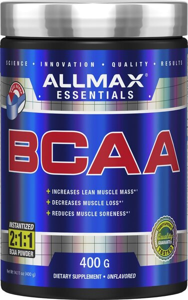AllMax Nutrition BCAA 2:1:1 w Proszku na Regenerację Mięśni 400g
