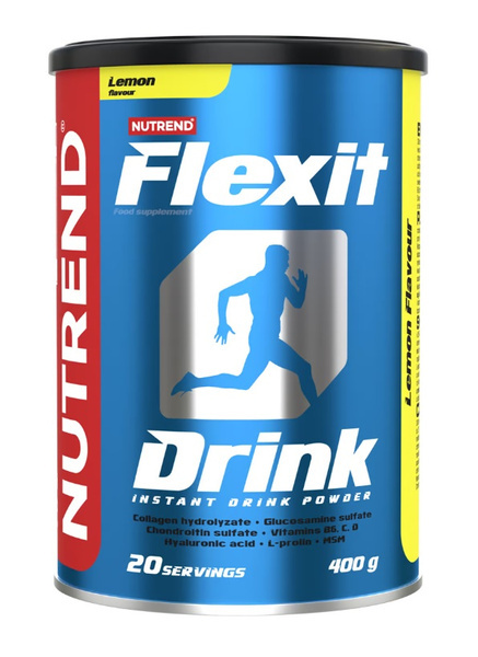 Nutrend Flexit Drink w Proszku na Wsparcie Stawów Cytrynowy 400g