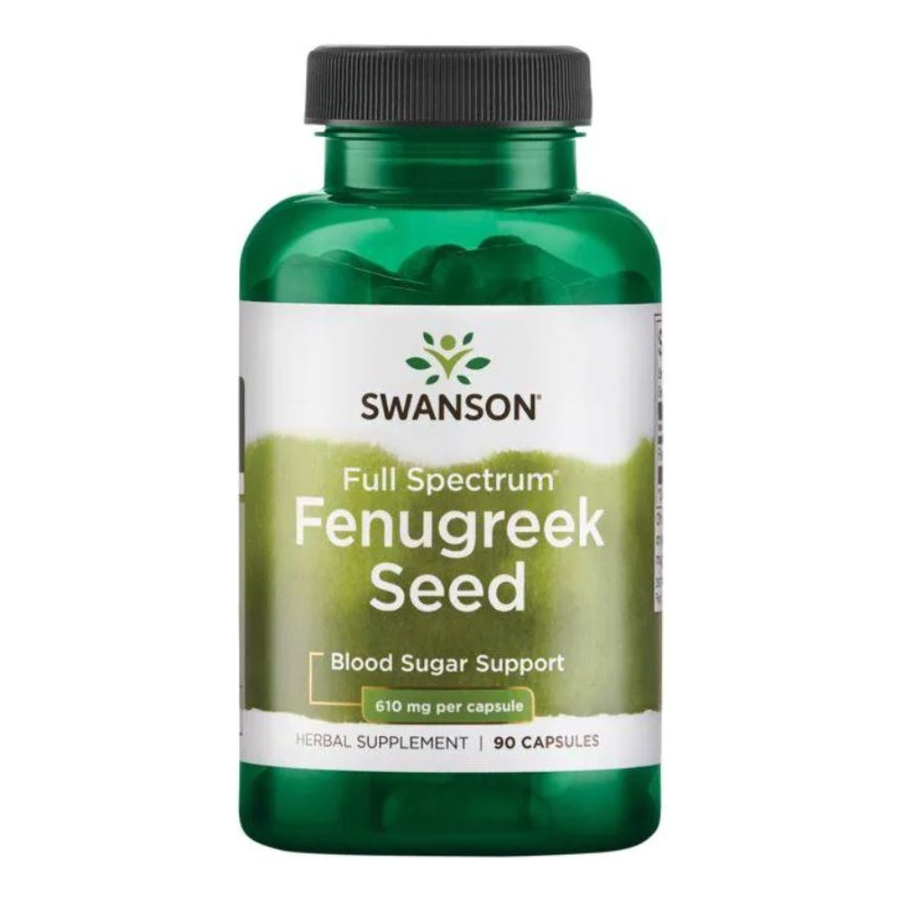 Swanson Fenugreek Seed 610mg 90 Capsules