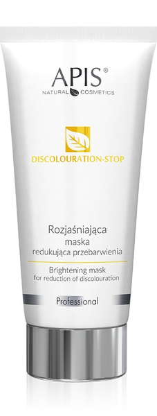 Apis Professional Discolouration Stop Brightening Mask for Skin with Discolorations 200ml Best Before 07.02.25