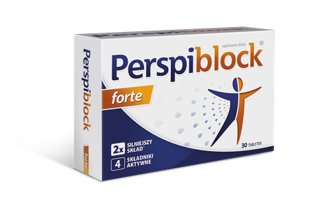 Perspiblock Forte It Inhibits Excessive Sweating 30 Tablets