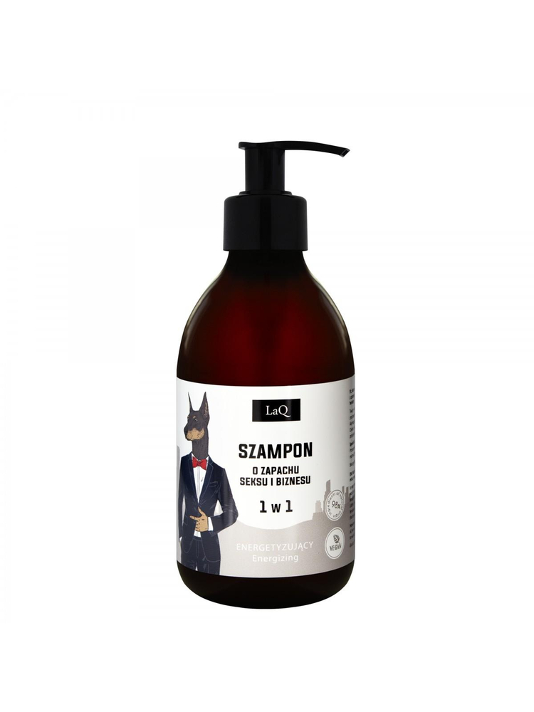 LaQ Doberman Purifying Shampoo for Men 300ml