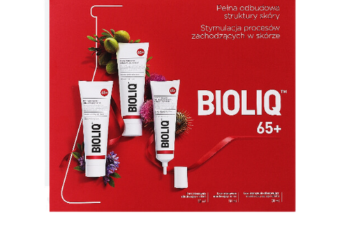Bioliq 65+ Zestaw Krem na Dzień i Krem na Noc Krem do Oczu Ust Szyi i Dekoltu 2x50ml 30ml