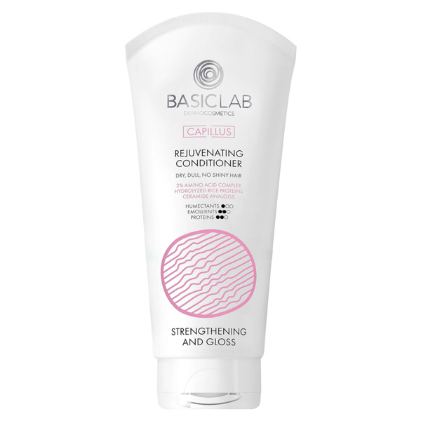 BasicLab Capillus Rejuvenating Conditioner for Dry Matte and Rough Hair 100ml