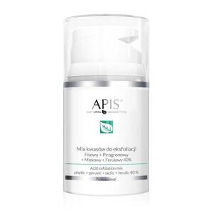 Apis Professional 40% Kwasowa Mieszanka Złuszczająca Phytic Ferulic Kwas Mlekowo-Pirogronowy 50ml