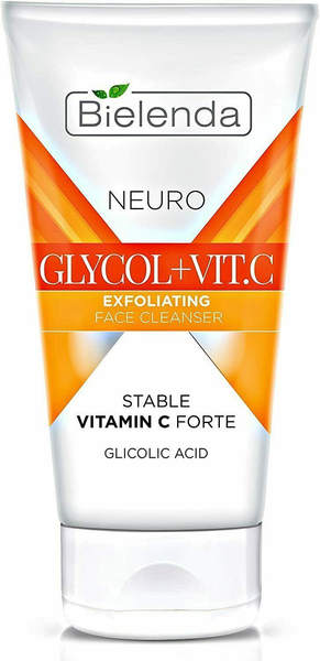 Bielenda Neuro Glycol + Vit. C Eksfoliująca Emulsja do Mycia Twarzy 150ml