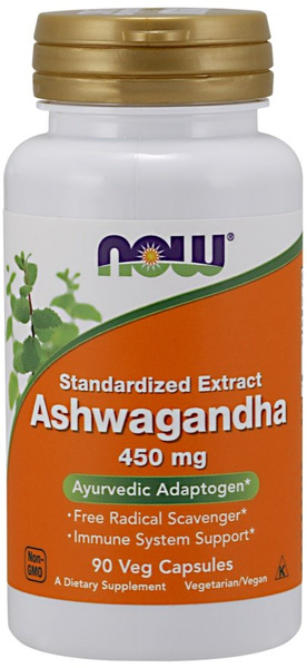 Now Foods Ashwagandha Extract 450mg 90 Capsules