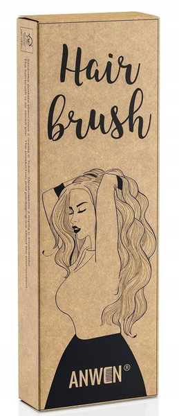 Anwen Premium Wooden Hair Brush for Thick Hair