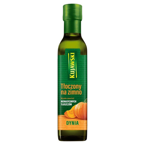 Kujawski Olej z Pestek Dyni Tłoczony na Zimno 250ml