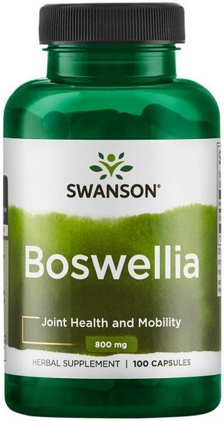 Swanson Boswellia 400mg Supports Bone & Joint Health 100 Capsules