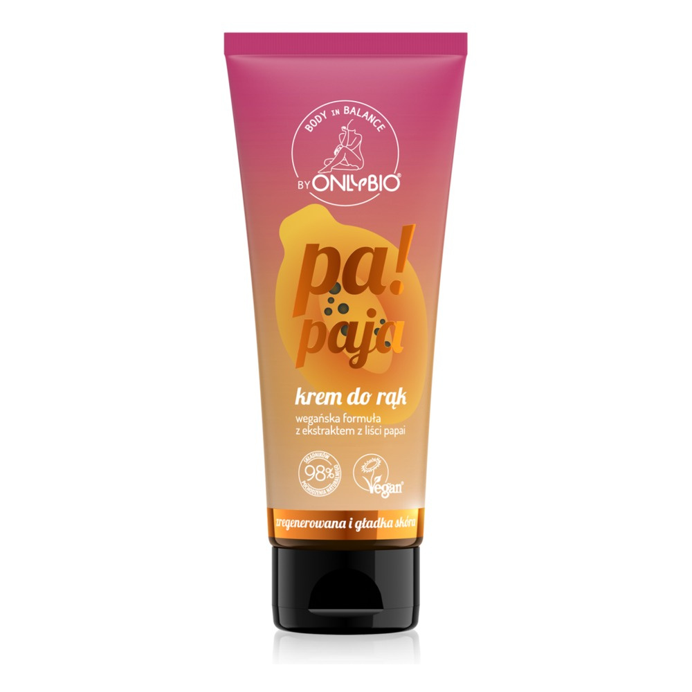 OnlyBio Hand in Balance Hand Cream Against Roughness Papaya 50ml