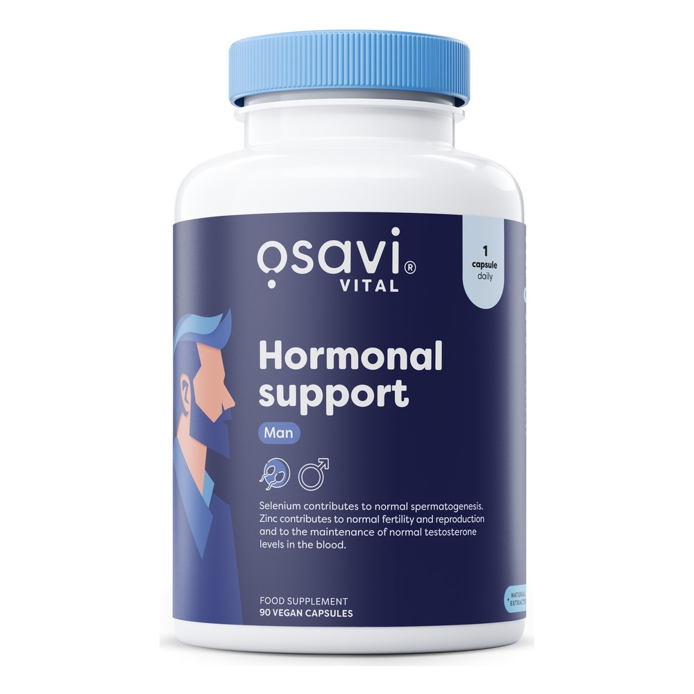 Osavi Hormonal Support Man For Hormonal Balance and Vitality 90 Vegan Caps