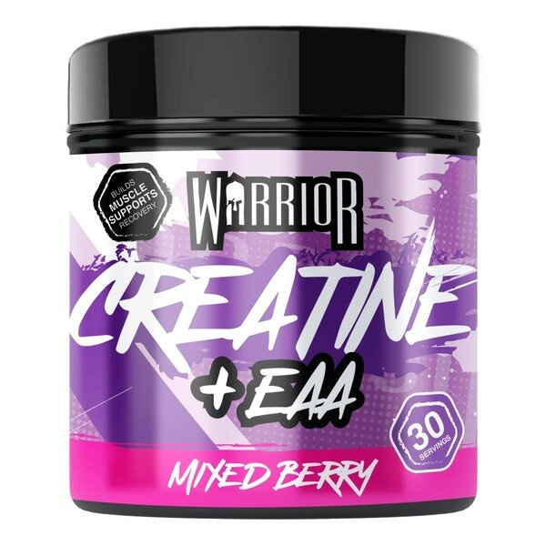 Warrior Creatine + EAA, Mixed Berry - 270g