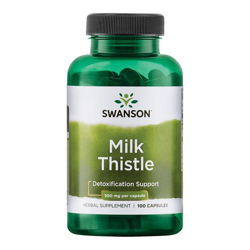 Swanson Milk Thistle 500mg 100 Capsules