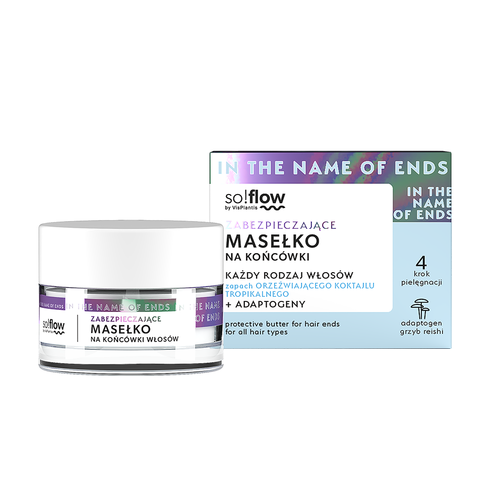 So!Flow Masełko Ochronne na Końcówki Włosów - 15 ml