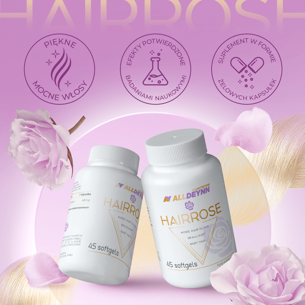 AllDeynn HairRose Supports Hair Condition 45 Capsules