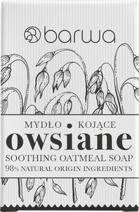 Barwa Pure Calm Kojące Owsiane Mydło w Kostce dla Skóry Wrażliwej i Suchej 100g