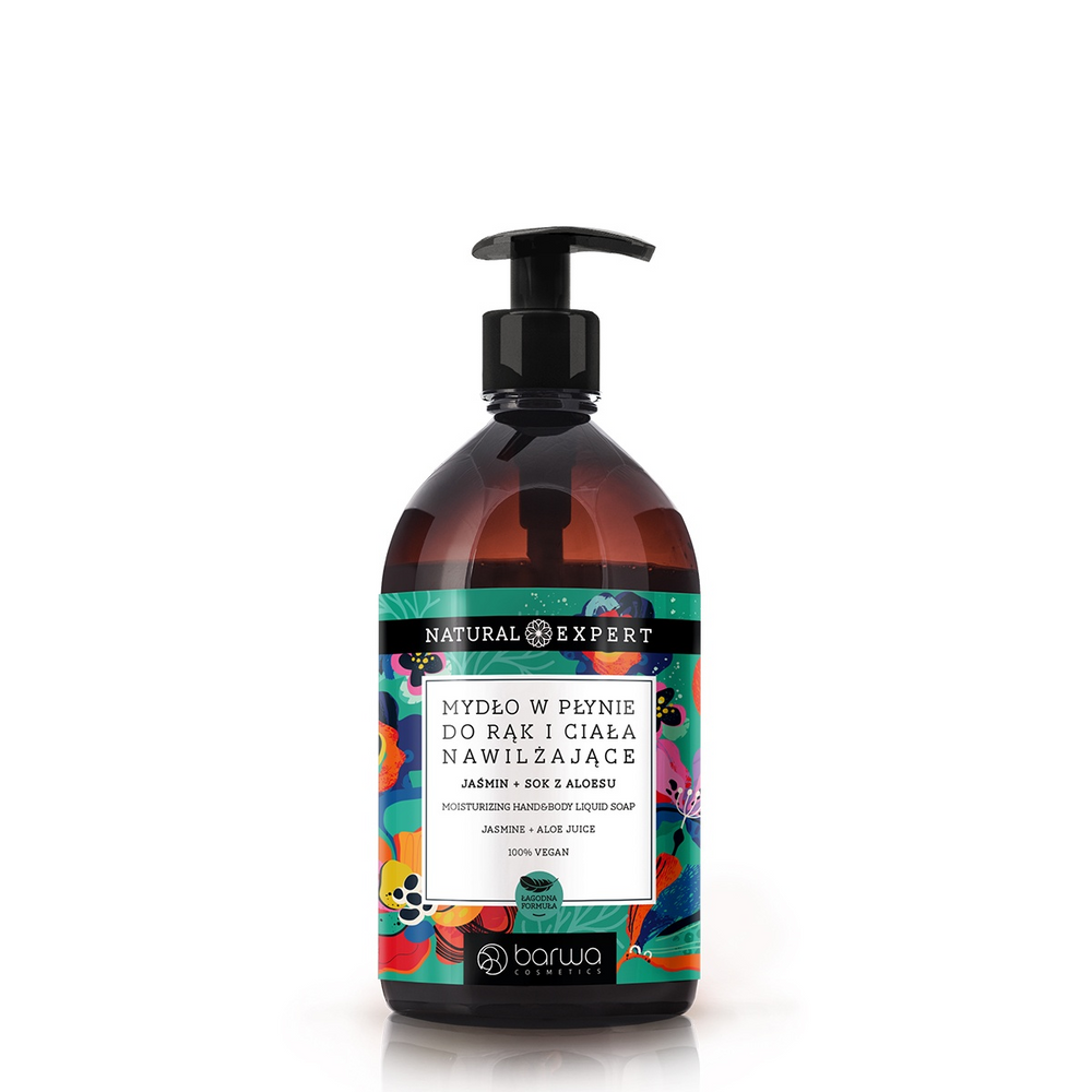 Barwa Natural Expert Jasmine & Aloe Moisturizing Liquid Soap 500ml