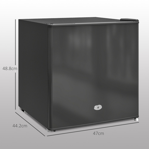 HOMCOM 35L Mini Freezer, -24℃ to -14℃ Temperature - Black