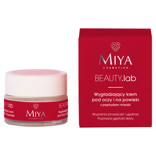 Miya BEAUTY.Lab Smoothing Eye and Eyelid Cream with Copper Peptide 15ml