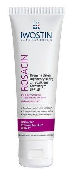 Iwostin Rosacin Soothing Day Cream With Rosacea Acne SPF15 40ml