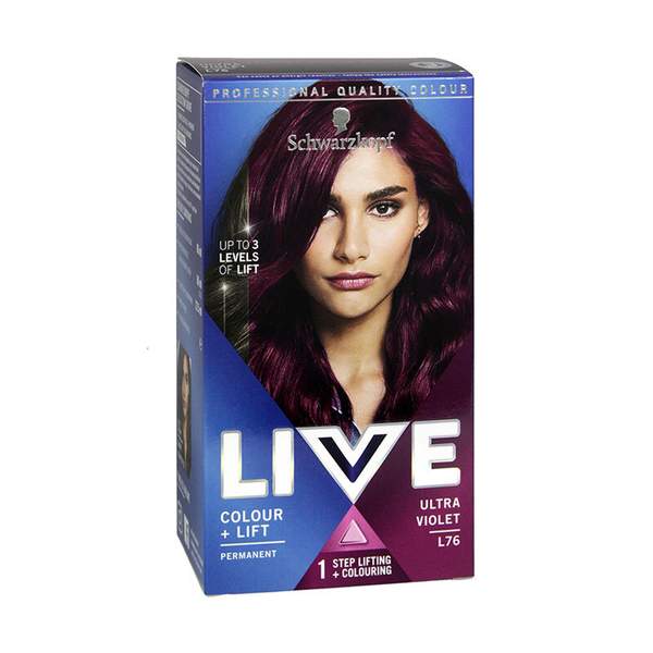 Schwarzkopf Live Intense Colour L76 Ultra Violet 1 Piece