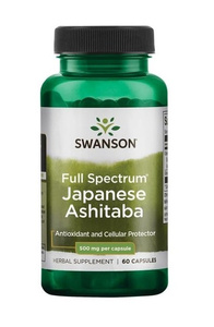 Swanson Full Spectrum Japanese Ashitaba 500mg 60 Capsules