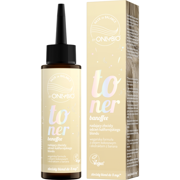 OnlyBio Hair in Balance Toner do Włosów Banoffee 100ml