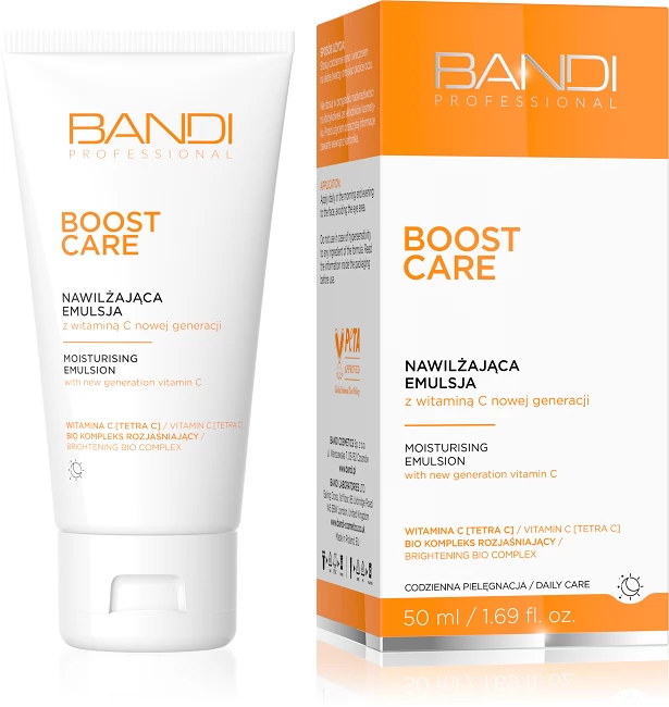 Bandi Boost Care Nawilżająca Emulsja z Witaminą C Nowej Generacji 50ml