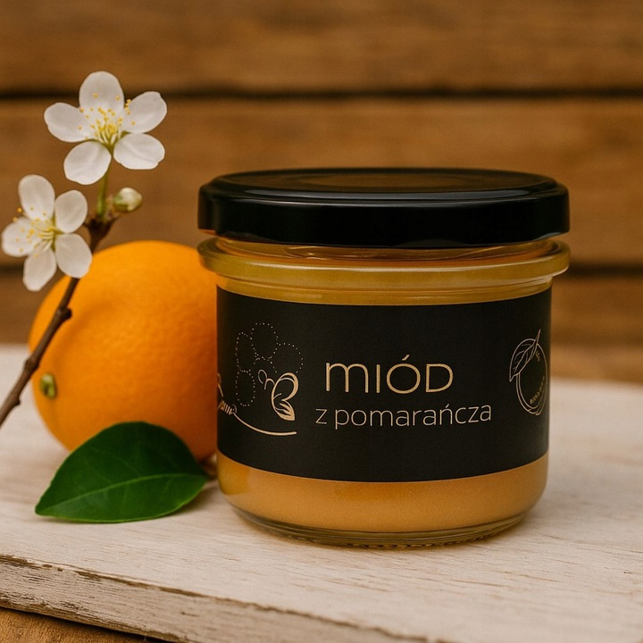 Bona Honey with Orange Natural Delicious Flavor 245g