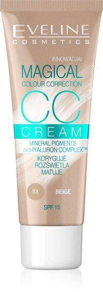 Eveline CC Cream Magical Colour Correction Multifunkcyjny Podkład Beige 30ml
