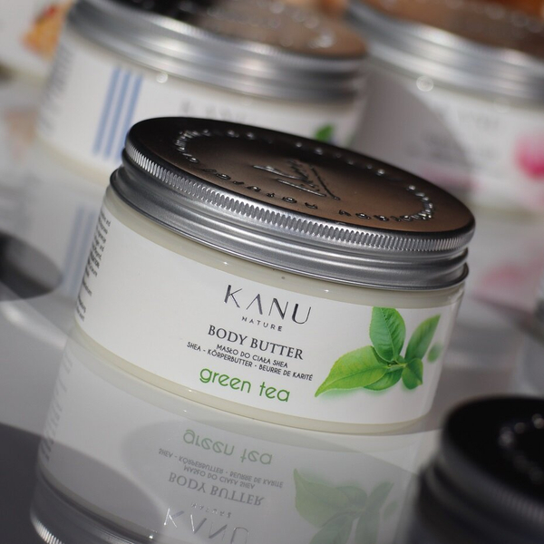 Kanu Nature Nourishing Body Butter with Refreshing Green Tea Scent 190g