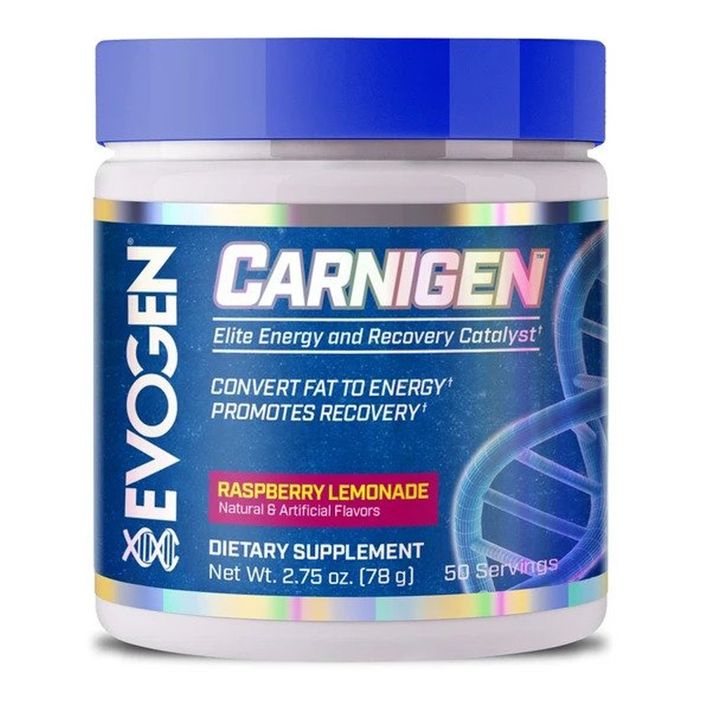 Evogen Carnigen Carnitine Blend Powder, Raspberry Lemonade 78g