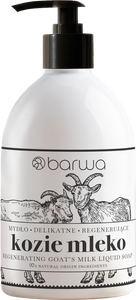 Barwa Pure Calm Kozie Mleko Regenerujące Mydło w Płynie dla Skóry Wrazliwej i Suchej 450ml