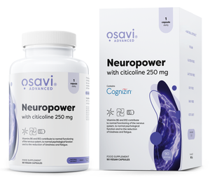 Osavi Neuropower with Citicoline 250mg for Cognitive Function Support 90 Vegan Caps