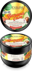 Eveline Food For Hair Banana Hair Mask Color Protection Moisturizes Hair 500ml