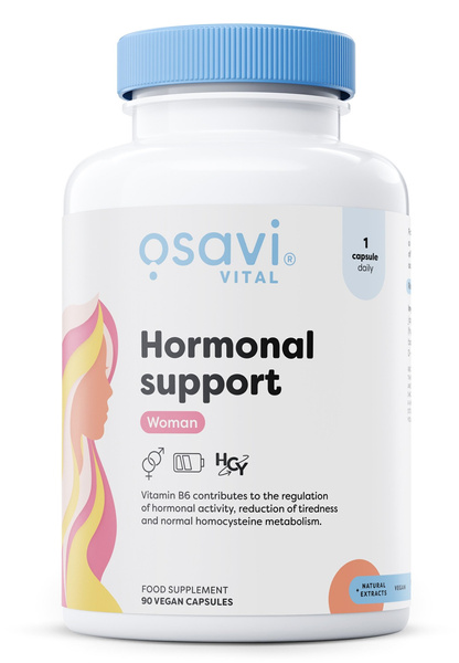 Osavi Hormonal Support Woman Supplement for Hormonal Balance 90 Vegan Caps