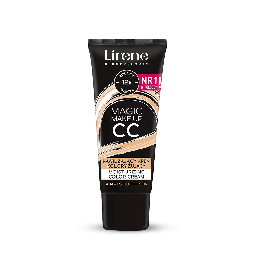 Lirene Magic Make Up CC Nawilżający Krem Koloryzujący 30ml