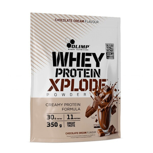 Olimp Nutrition Whey Protein Xplode a Chocolate Flavoured Protein Supplement for Muscle Mass 350g