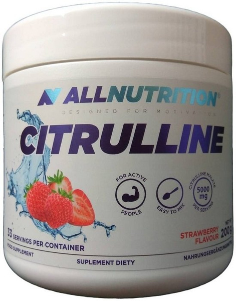 Allnutrition Citrulline Supports Active Training Strawberry 200g
