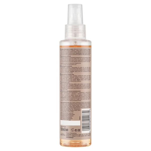 Joanna Keratyna Odżywka Odbudowująca w Spray'u dla Włosów Łamliwych i Zniszczonych 150ml