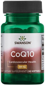Swanson CoQ10 100mg 50 Softgels