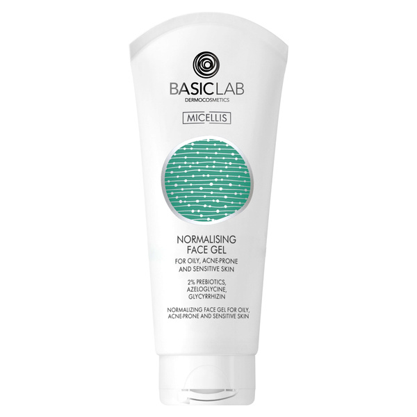 BasicLab Micellis Normalizing Cleansing Gel for Oily Acne and Sensitive Skin 100ml