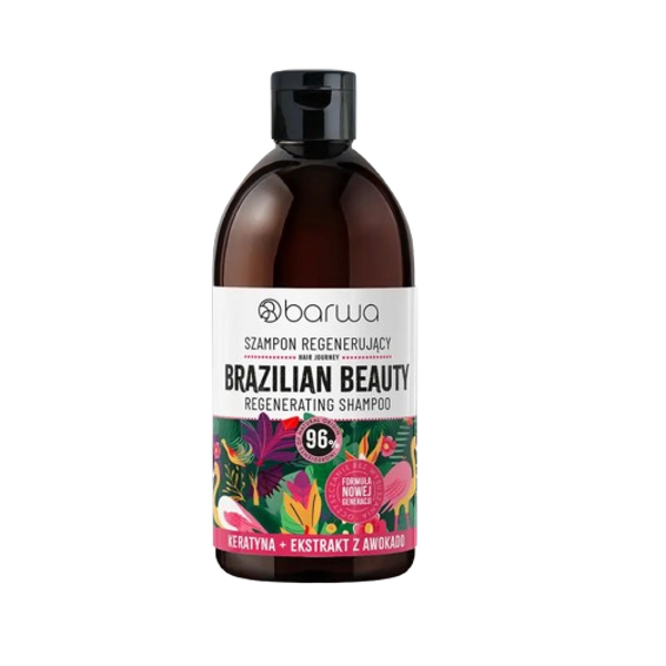 Barwa Hair Journey Brazilian Beauty Regenerating Shampoo for Damaged Hair 380ml