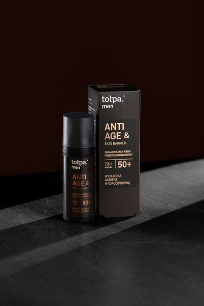 Tolpa Men Anti Age Wzmacniający Krem Przeciwzmarszczkowy 50+ 50ml