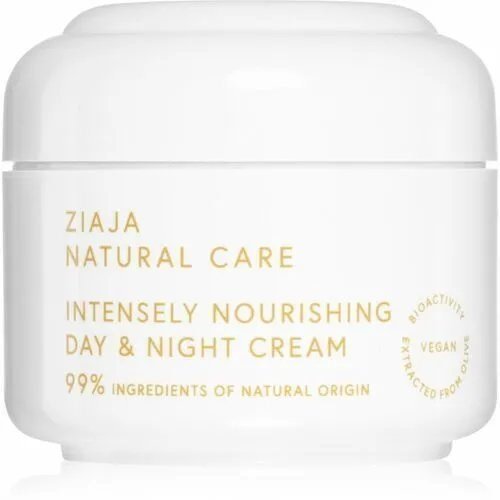 Ziaja Natural Care Intensively Nourishing Vegan Cream for All Skin Types Day and Night 50ml
