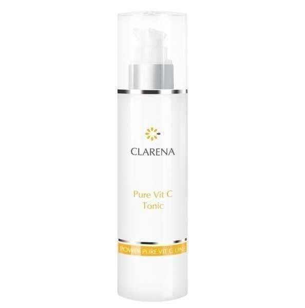 Clarena Power Pure Vit C Tonik Rozjaśniający dla Szarej i Wrażliwej Cery - 200 ml