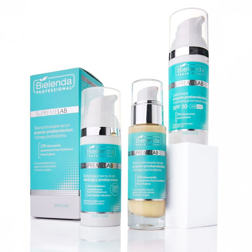 Bielenda Professional Supremelab Exfoliating Cream to Reduce Hyperpigmentation Night 50ml